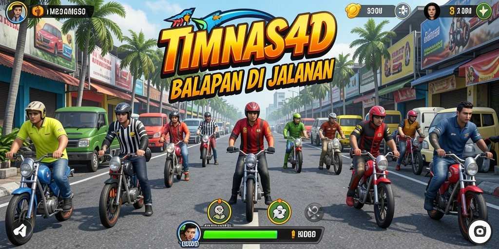 Tampilan gameplay TIMNAS4D yang menegangkan dan mendebarkan.