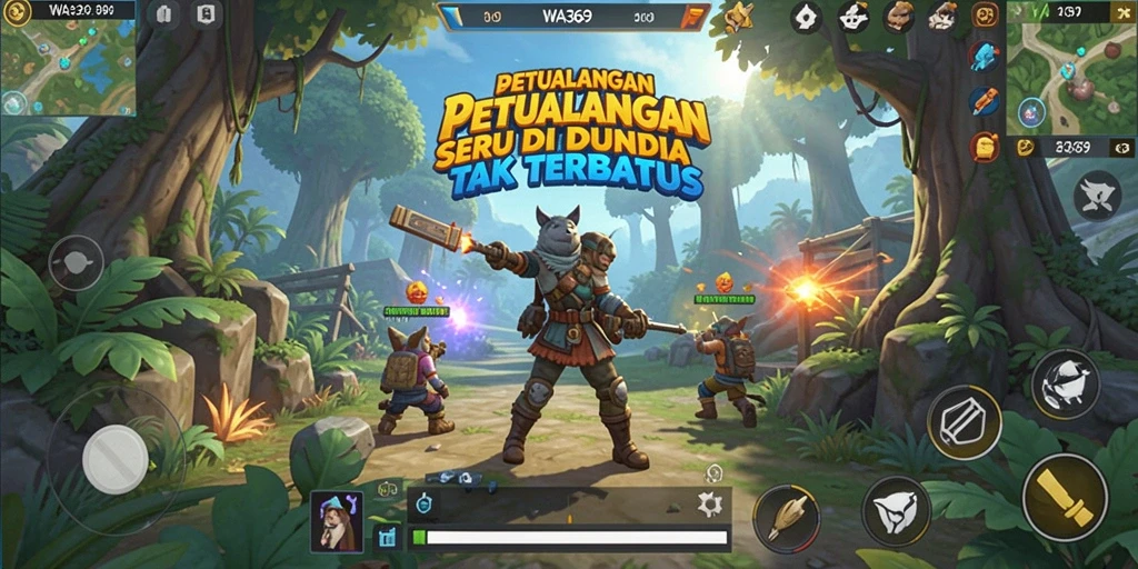 Gameplay WA369 yang mendebarkan dalam petualangan seru.
