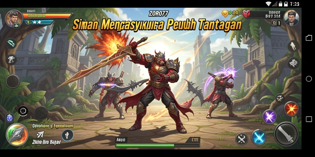 Tampilan menarik dari gameplay ZORO77 yang memikat.